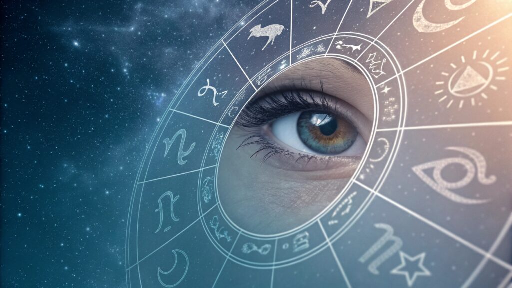 Monthly meanings of left eye blinking for male astrology 2025.