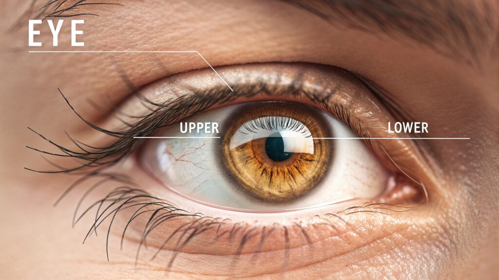 Astrology meanings of different parts of the left eye blinking for males.
