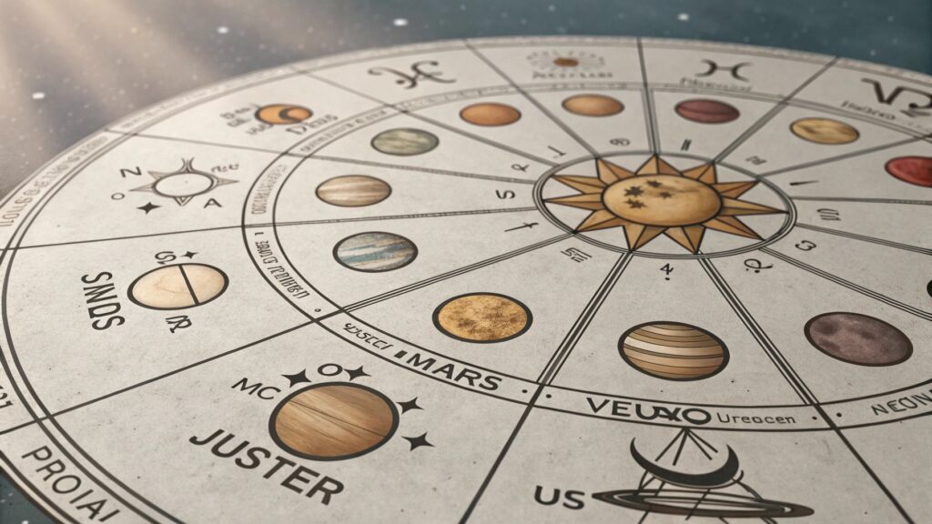 “Planets affecting marriage compatibility in astrology.